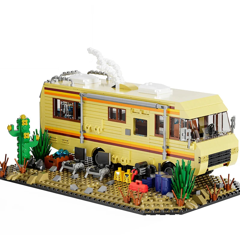Breaking Bad RV Camper Building Blocks – Adventure Bus Model