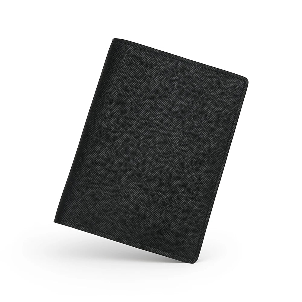 RFID Passport Holder | Personalized Saffiano Leather Travel Wallet