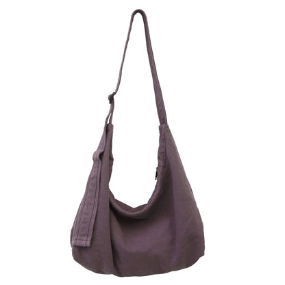 Canvas Crossbody Hobo Bag – Retro Large Capacity Shoulder Bag