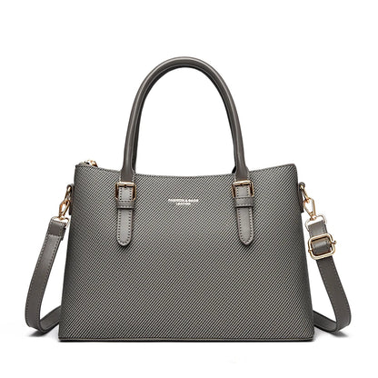 Women's PU Leather Handbag – Large Capacity Shoulder & Crossbody Bag