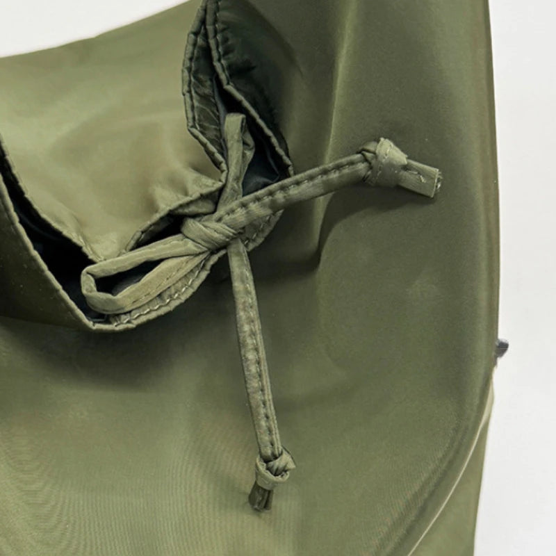 Large Capacity Nylon Shoulder Bag – Women's Lightweight Casual Tote