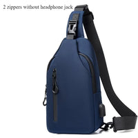 Blue 2 Zippers