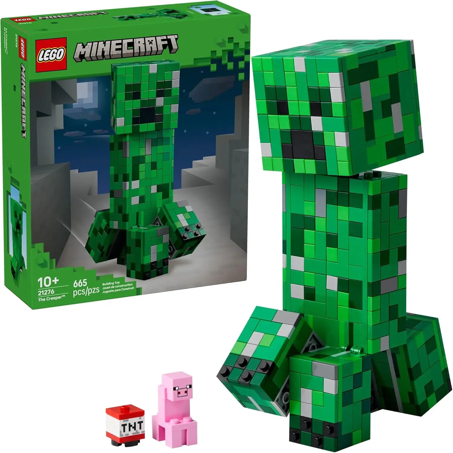 LEGO Minecraft 21276 The Creeper Big Figure Building Set
