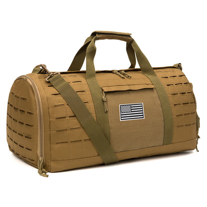 40L Tactical Duffel Bag with Shoe Compartment – Gym & Travel