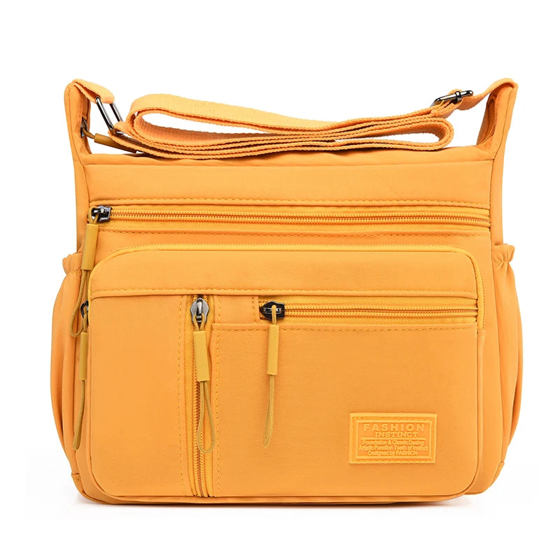 Women's Crossbody Bag – Waterproof Multi-Pocket Shoulder Bag
