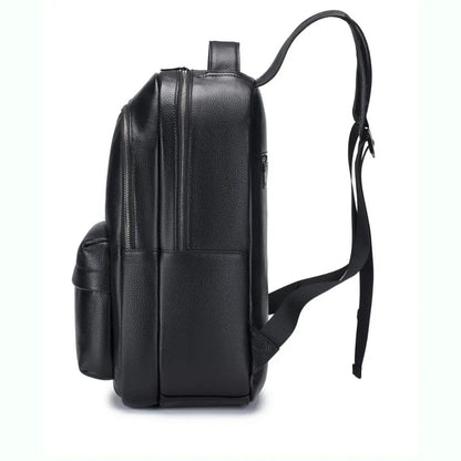 Genuine Leather Men's Backpack – Luxury Business Laptop Bag
