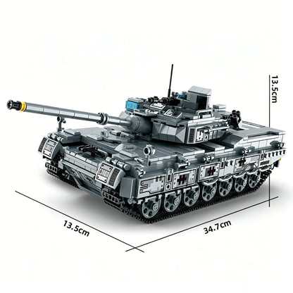 Leopard 2A7 Main Battle Tank Building Blocks Set – 1422 Pcs Military Bricks Model
