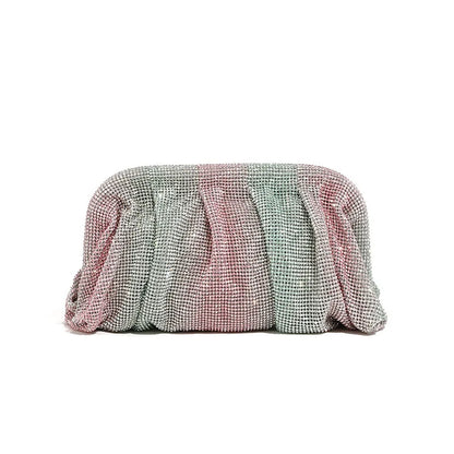 Crystal Evening Clutch Bag – Women's Diamond Party Purse