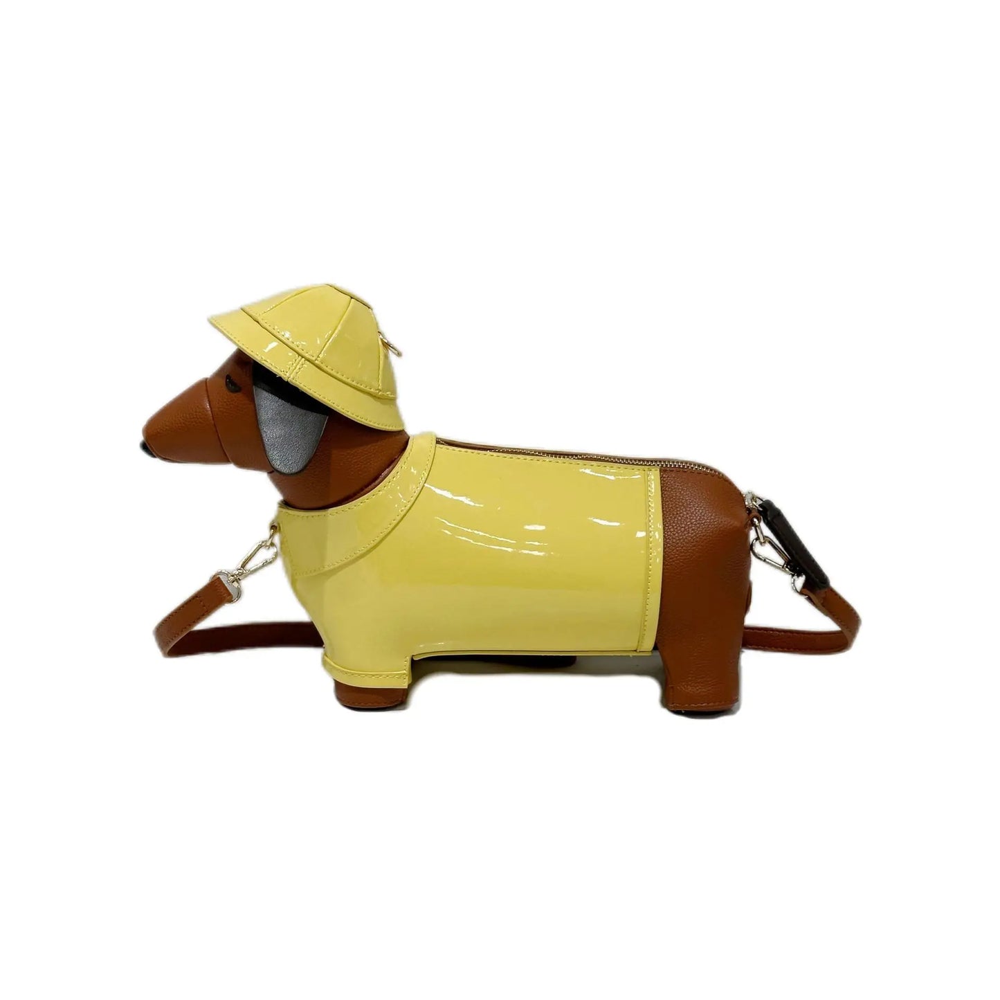 Cute Dachshund Design Women Shoulder Bags Novelty Funny Dog Crossbody Bag Creative Designer Luxury
