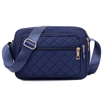 Quilted Crossbody Shoulder Bag for Women – Large Capacity