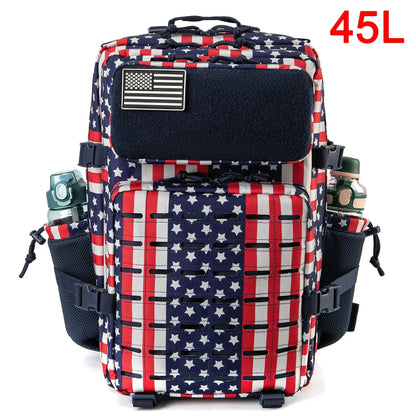 Tactical Backpack with Bottle Holder – 25L & 45L MOLLE Rucksack