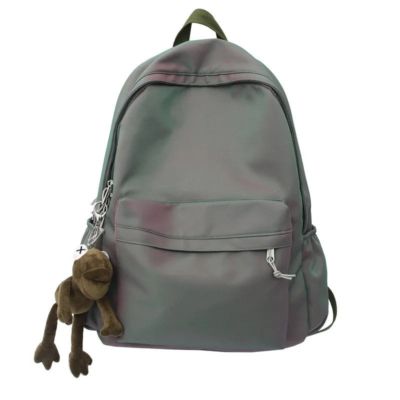 Large Capacity Nylon Backpack for Women & Students