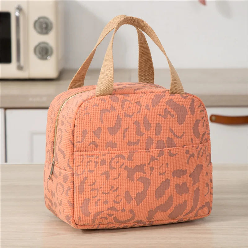 Insulated Lunch Bag – Portable 6L Bento Tote for Kids & Adults