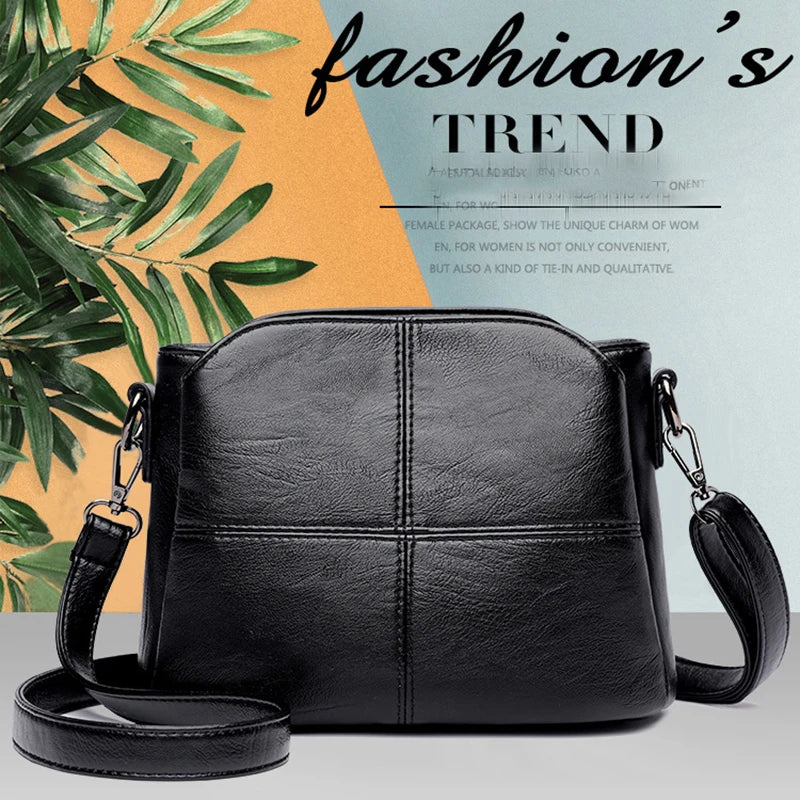 PU Leather Crossbody Shoulder Bag for Women