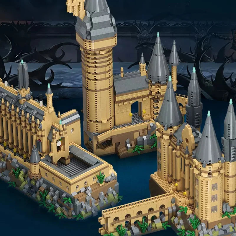 Gothic Medieval Castle MOC Building Blocks Set – Magic School Micro Bricks