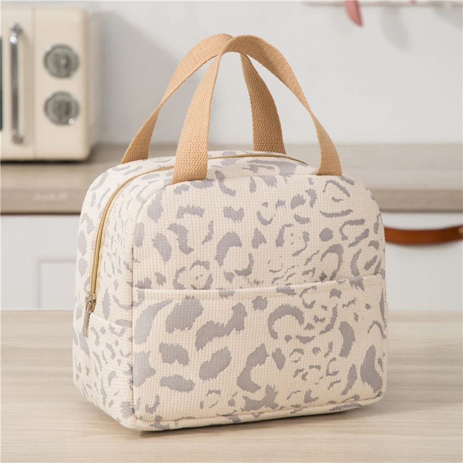 Insulated Lunch Bag – Portable 6L Bento Tote for Kids & Adults