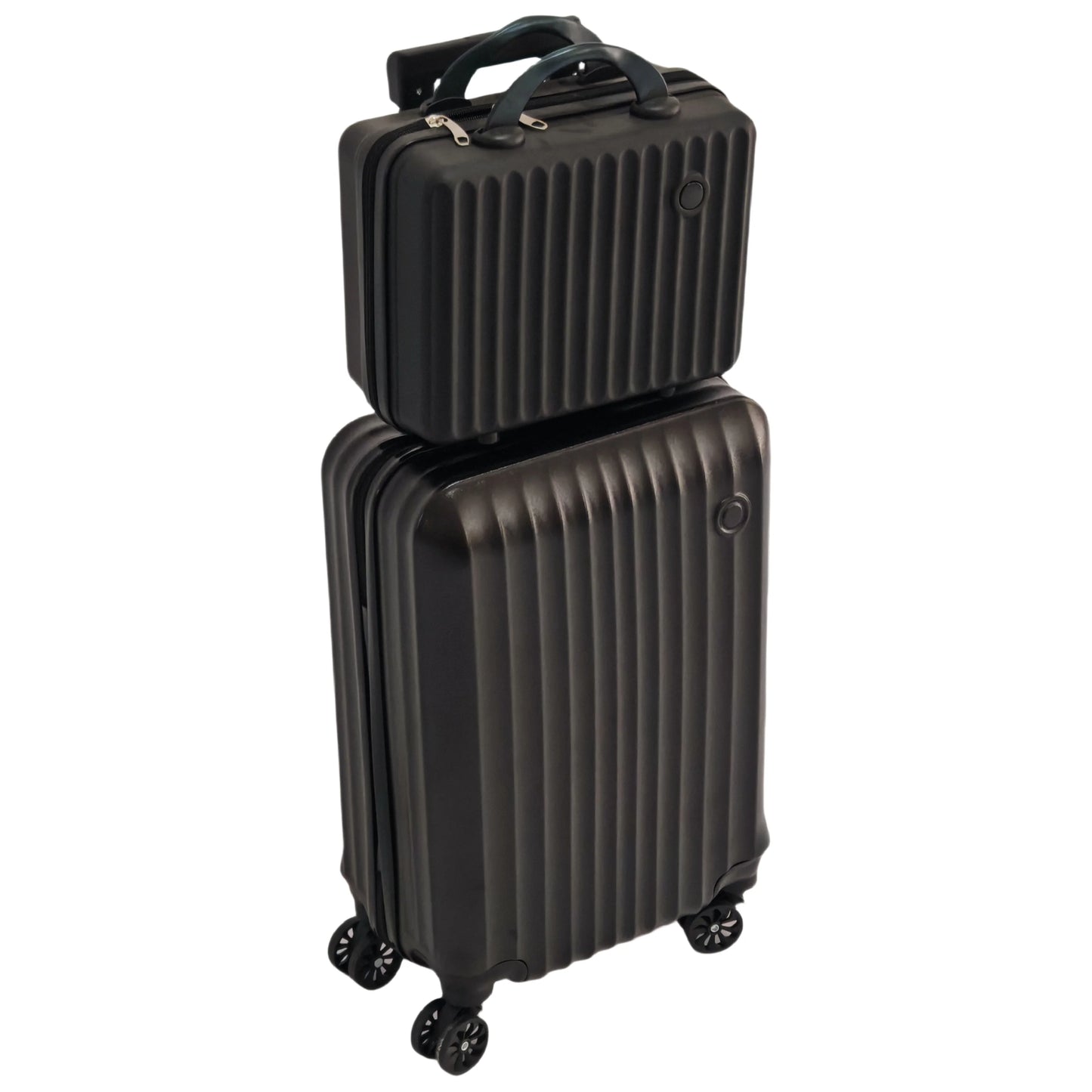 2-Piece Luggage Set – 20" Trolley Suitcase & 14" Carry-On Bag
