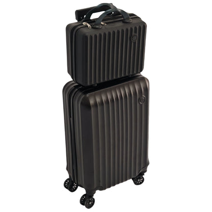 2-Piece Luggage Set – 20" Trolley Suitcase & 14" Carry-On Bag