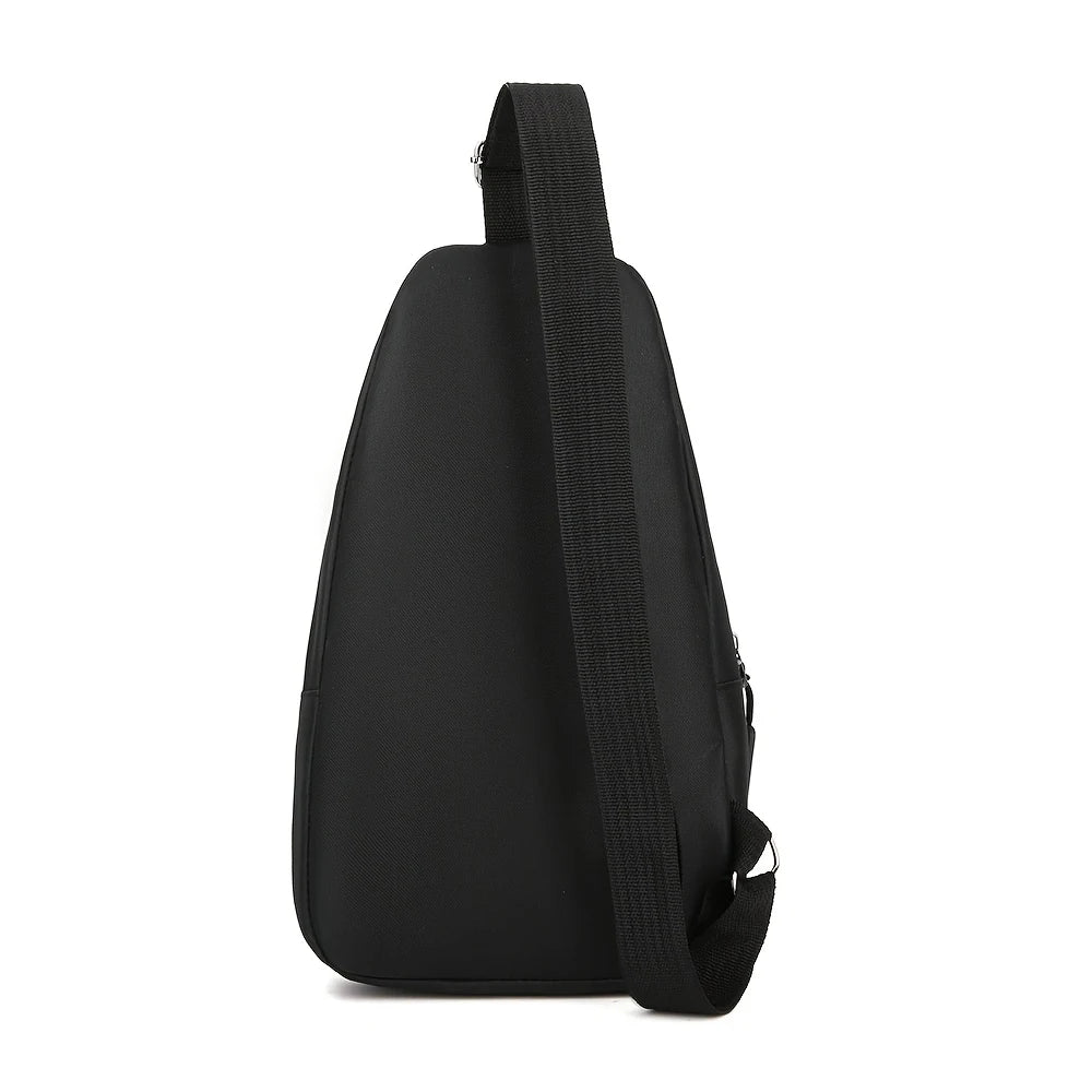 Crossbody Sling Bag – Oxford Cloth Multi-Pocket Chest Pack