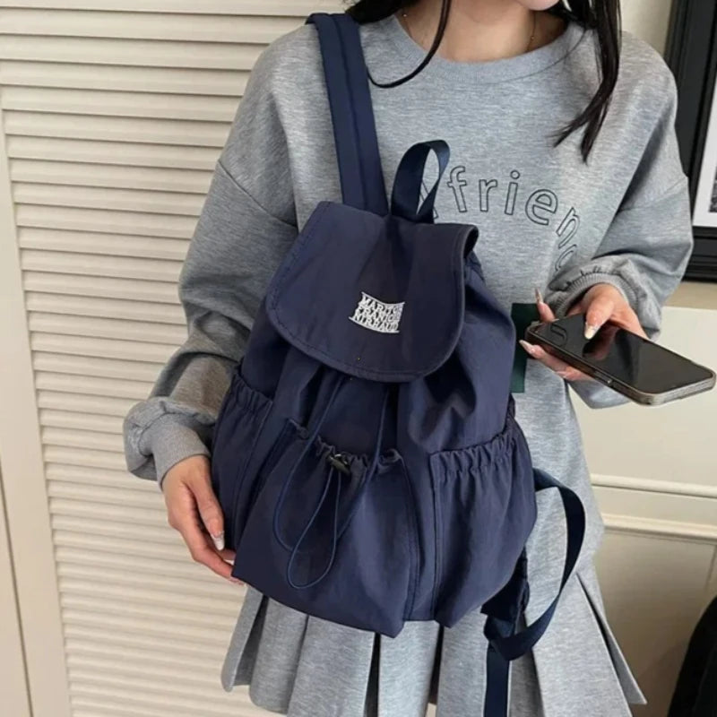 Casual Lightweight Backpack for Women – Large Capacity Student Bag
