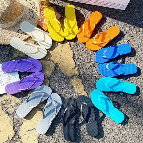 Women's Colorful Non-Slip Beach Flip Flops – Summer Sandals