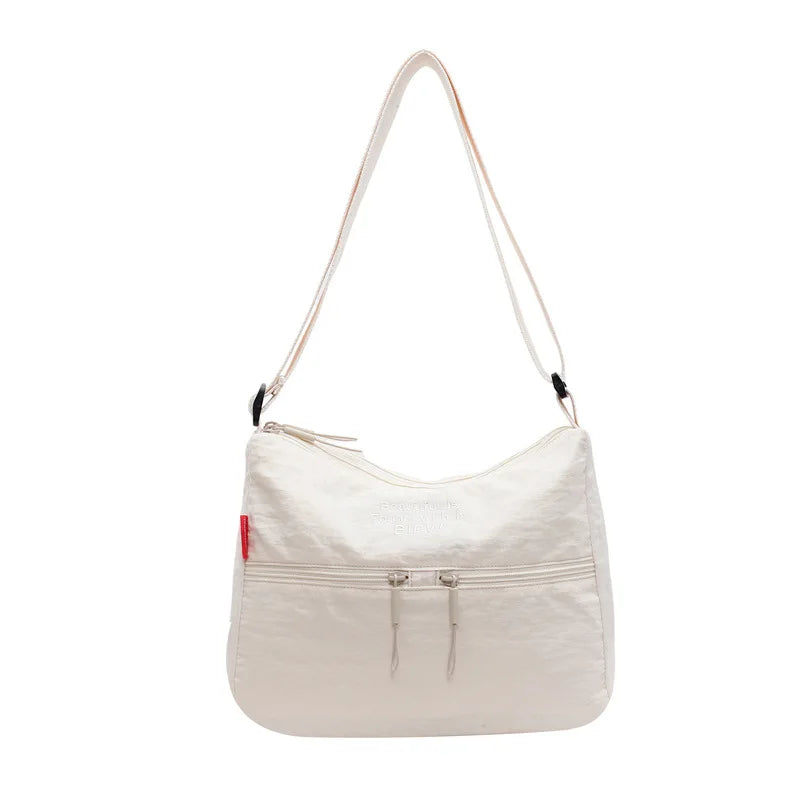 Lightweight Nylon Crossbody Bag for Women – Large Capacity Shoulder Bag