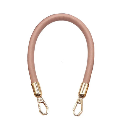PU Leather Bag Handle Strap with Gold Chain Buckle – 40cm