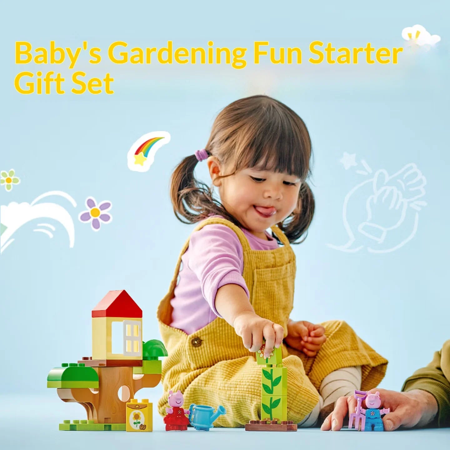 LEGO DUPLO 10431 Peppa Pig Garden & Tree House Set