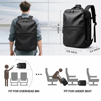 Bange Anti-Theft Travel Backpack – Vacuum Compression 15.6" Laptop Bag