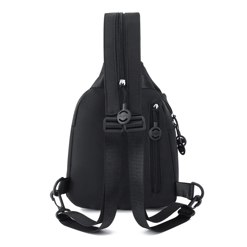 Women's Crossbody Sling Bag – Lightweight Multi-Pocket Chest Bag