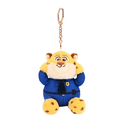 Zootopia Plush Keychain Doll – Cute Bag Charm Pendant