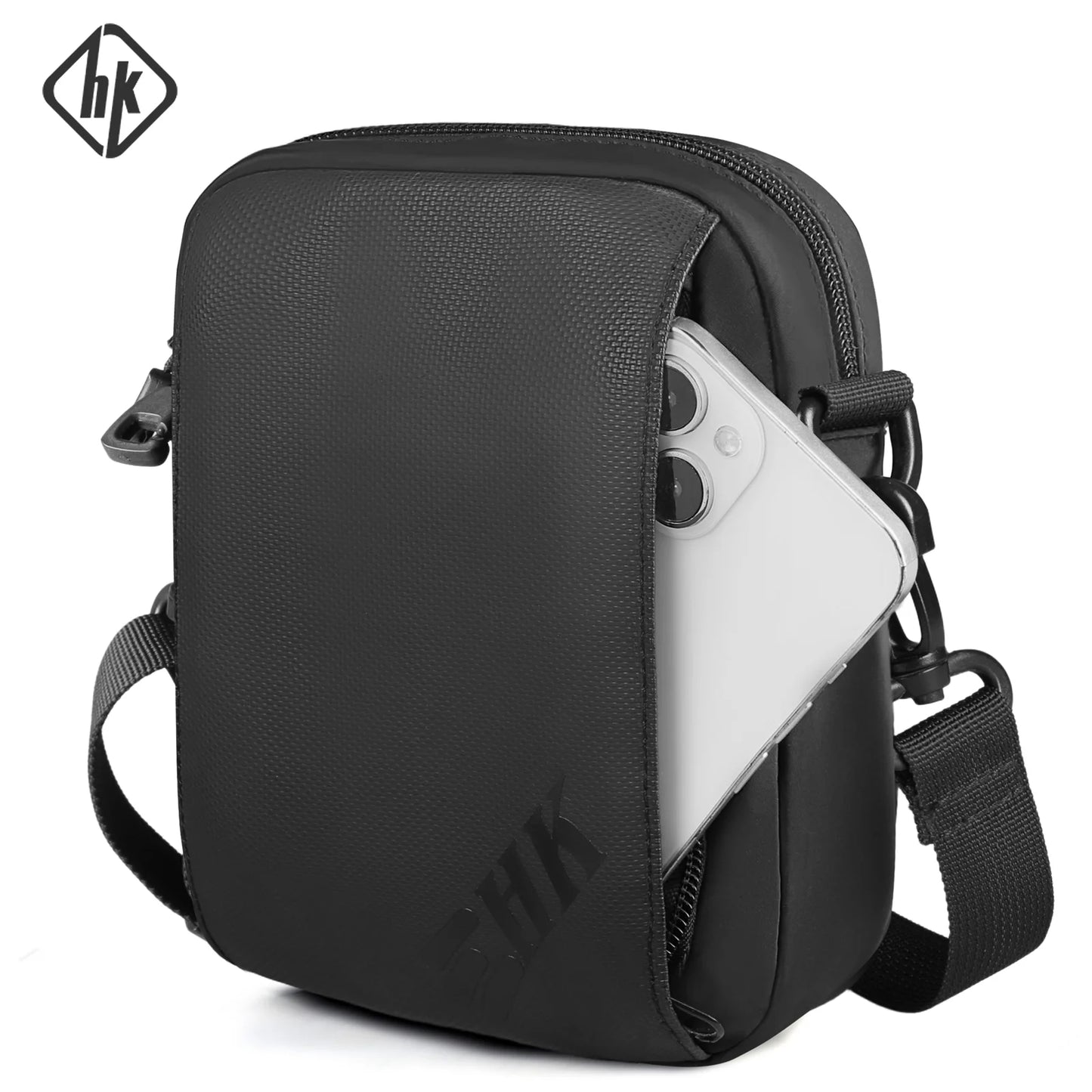 Small Crossbody Bag for Men – Waterproof Mini Shoulder Sling Bag for Phone & Wallet