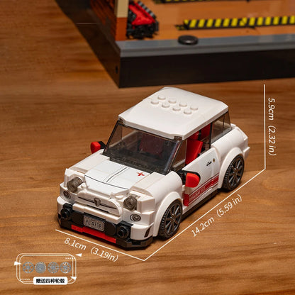 Classic Racing Car Building Blocks Set – 325pcs Sport Brick Model