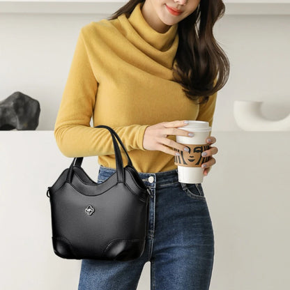 Leather Tote Shoulder Bag for Women – Luxury Handbag