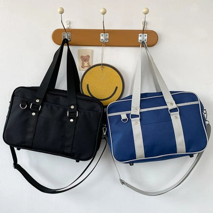 JK Uniform Shoulder Bag – Japanese Anime Schoolbag for Women