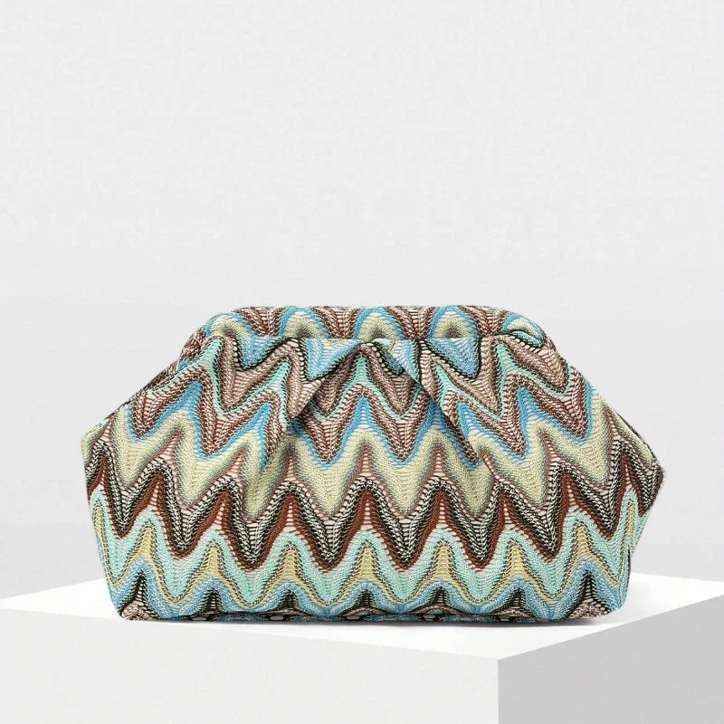 Bohemian Clutch Bag – Ethnic Embroidered Evening Handbag
