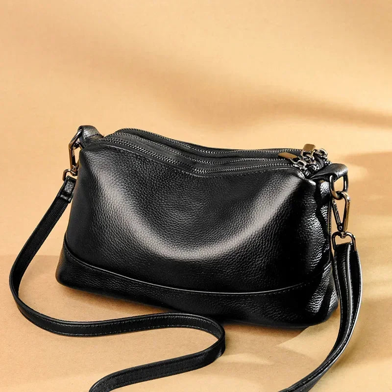 Genuine Leather Crossbody Bag for Women – Luxury Shoulder Purse