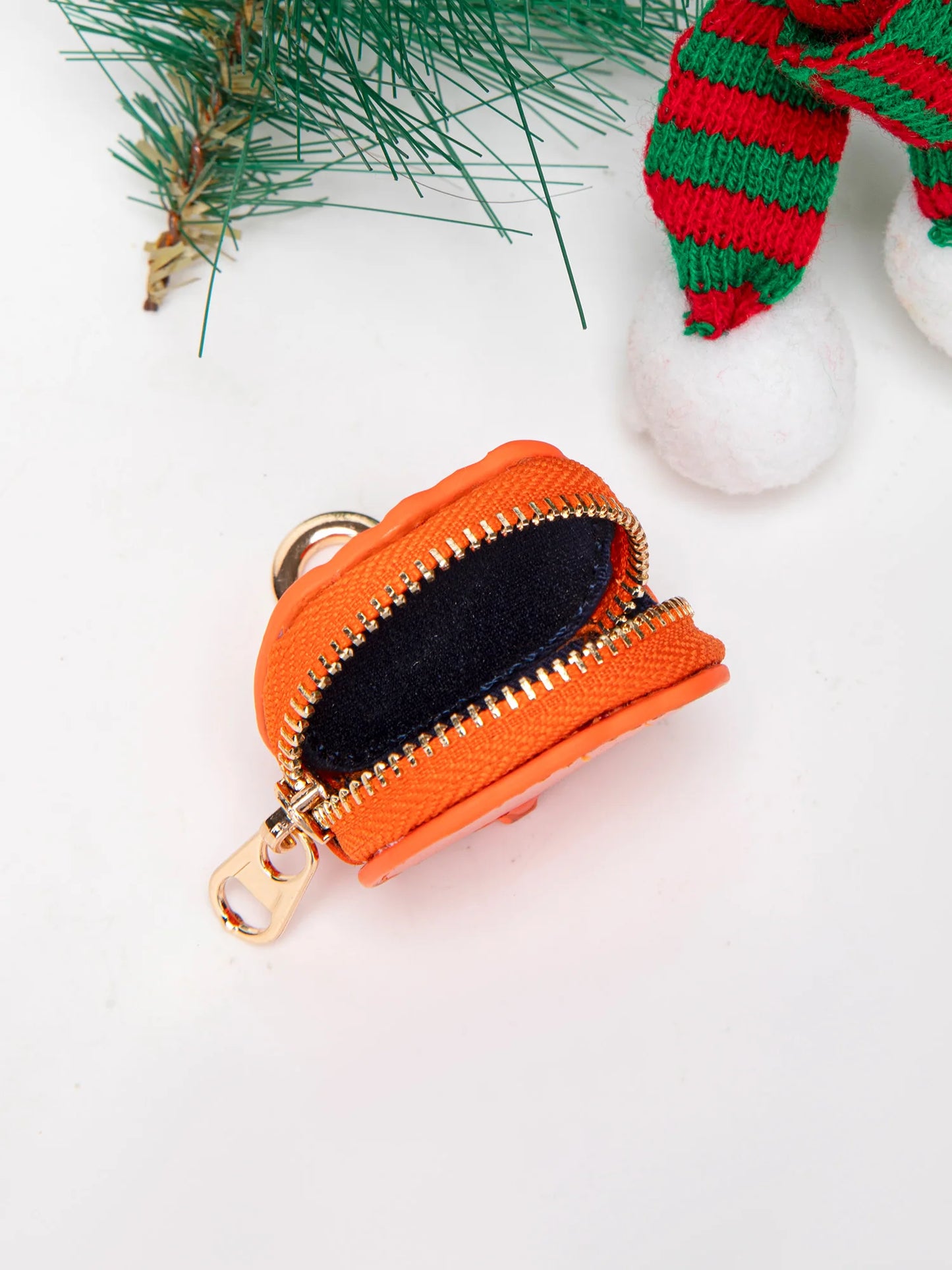 Halloween Mini Coin Purse Keychain – Cute Holiday Gift Wallet