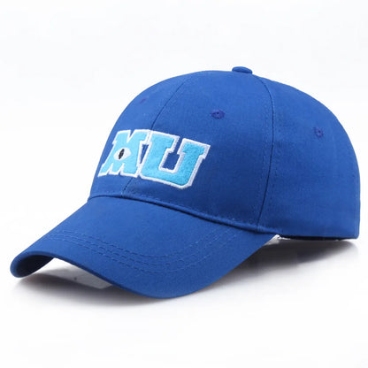 Monsters University Baseball Cap – Sulley & Mike Embroidery Snapback