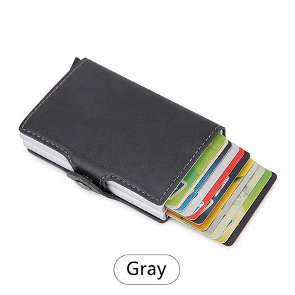 RFID Blocking Pop-Up Card Holder Wallet for Men