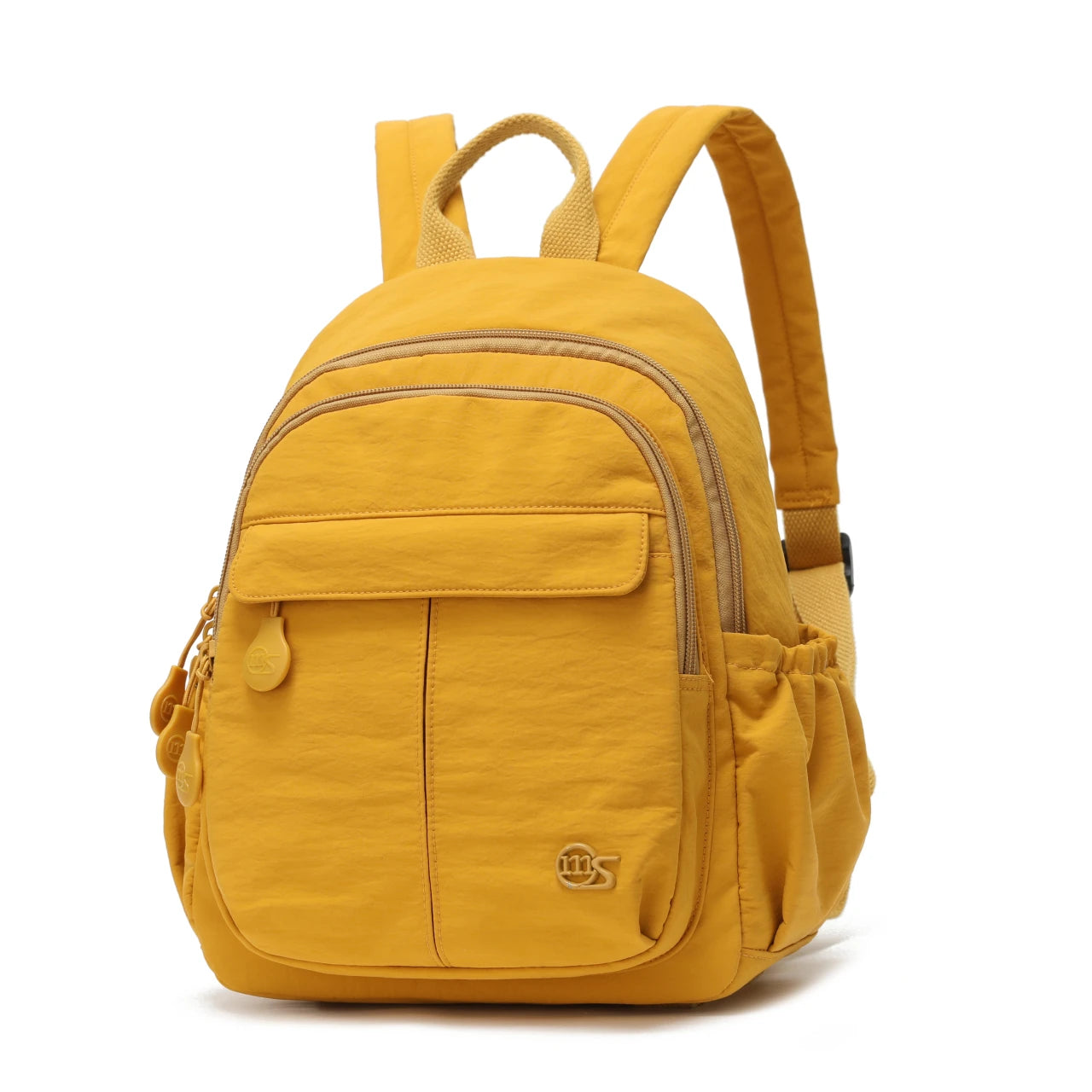 Mini Nylon Backpack for Women – Multi-Pocket Travel & Daily Bag