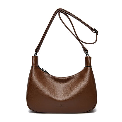 Women's PU Leather Hobo Shoulder Bag – Soft Crossbody Purse