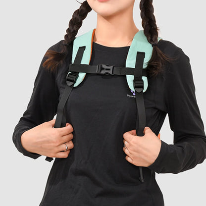Mini Hiking Backpack – Lightweight Nylon Daypack with Chest Buckle