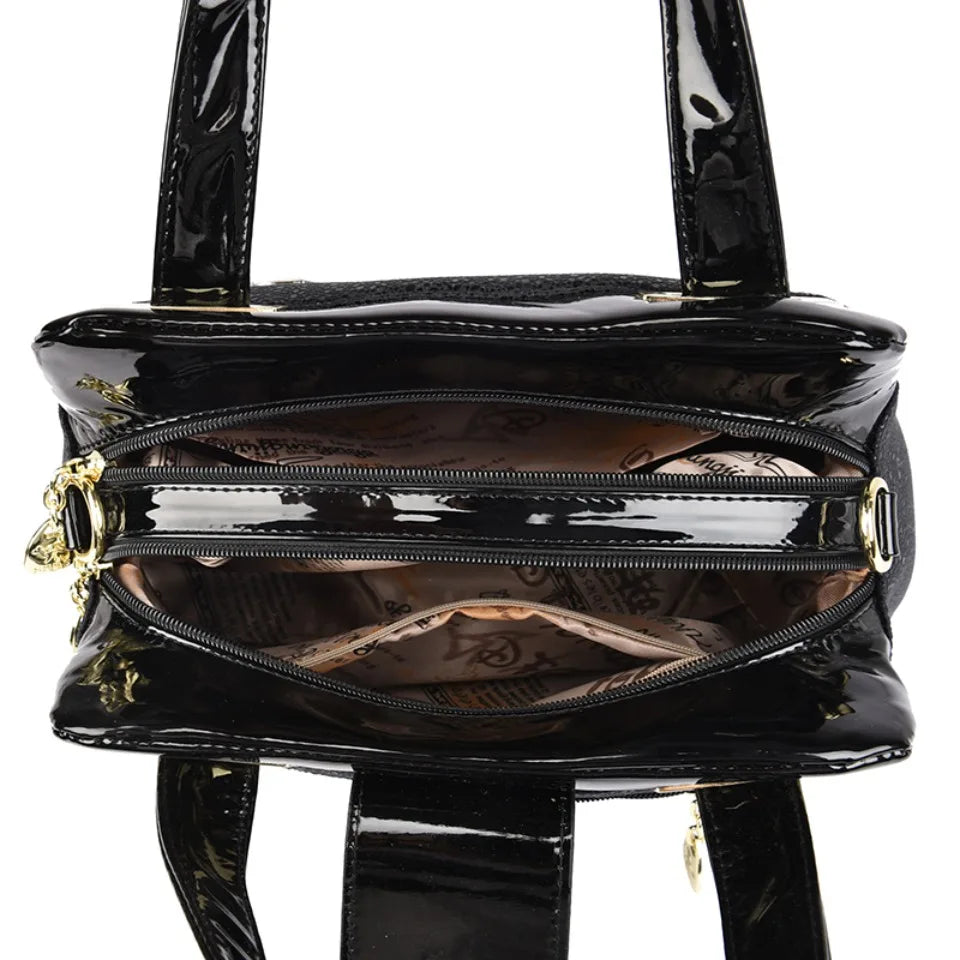 Diamond Embellished Luxury Tote Bag for Women