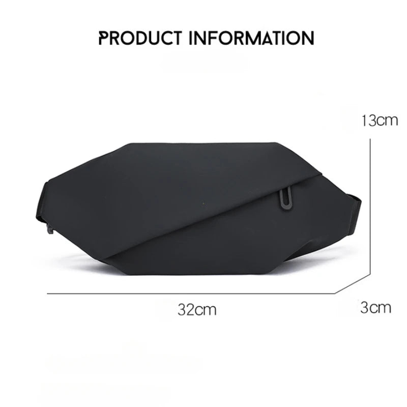 Men's Waterproof Fanny Pack – Minimalist Running Waist Bag