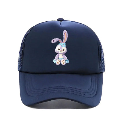 Cartoon Print Snapback Baseball Cap – Unisex Mesh Hat