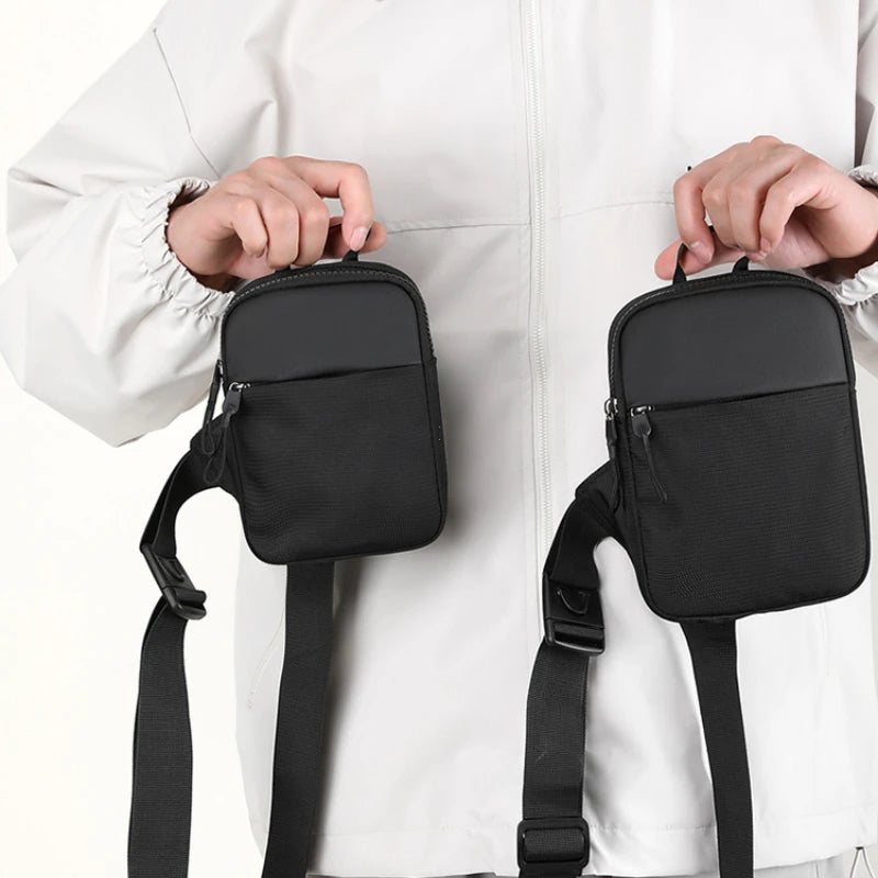 Men's Waterproof Sling Chest Bag – Crossbody Shoulder Pack
