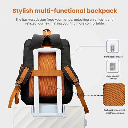 Business Backpack Large Capacity Laptop Bag for Work & Travel