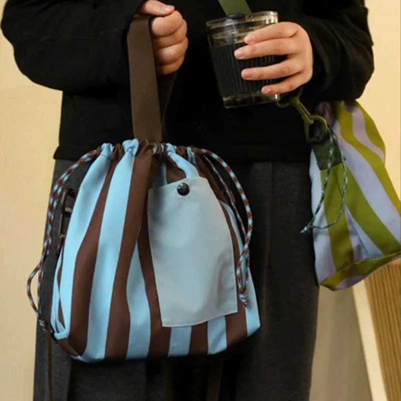 Insulated Lunch Bag – Large Capacity Crossbody with Shoulder Strap