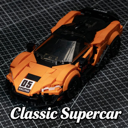 Speed Racing Car Building Blocks Set – 1:24 Scale Supercar Brick Model